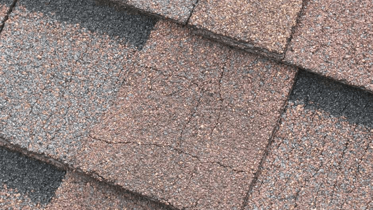 Cracked Shingles - Roof Replacement